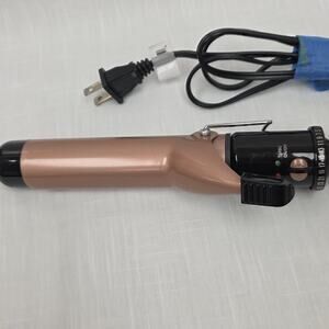 Conair Instant Heat Ceramic Curling Iron 1" Barrel 25 Heat Settings Turbo Heat T